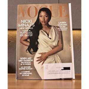 Vogue Magazine December 2023 - Nicki Minaj